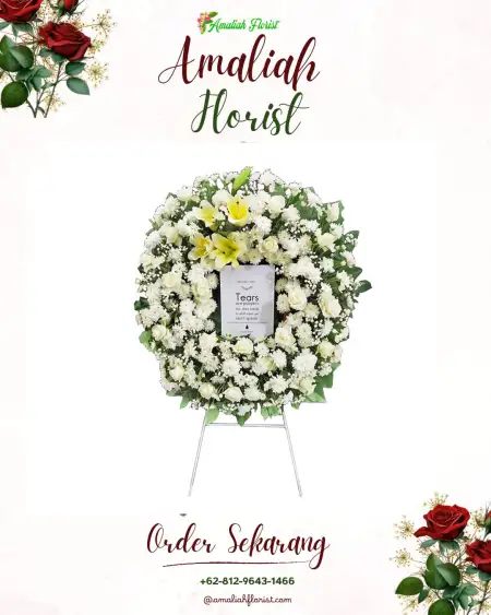 Krans Bunga Duka Sitiadi